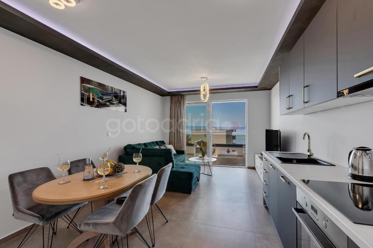 Luxury SeaView Apt Luki - FREE Parking Makarska Bagian luar foto