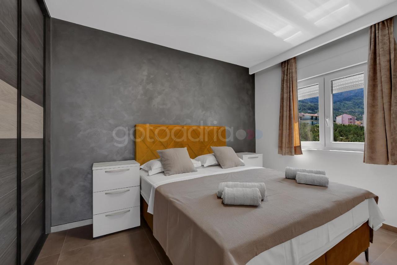Luxury SeaView Apt Luki - FREE Parking Makarska Bagian luar foto