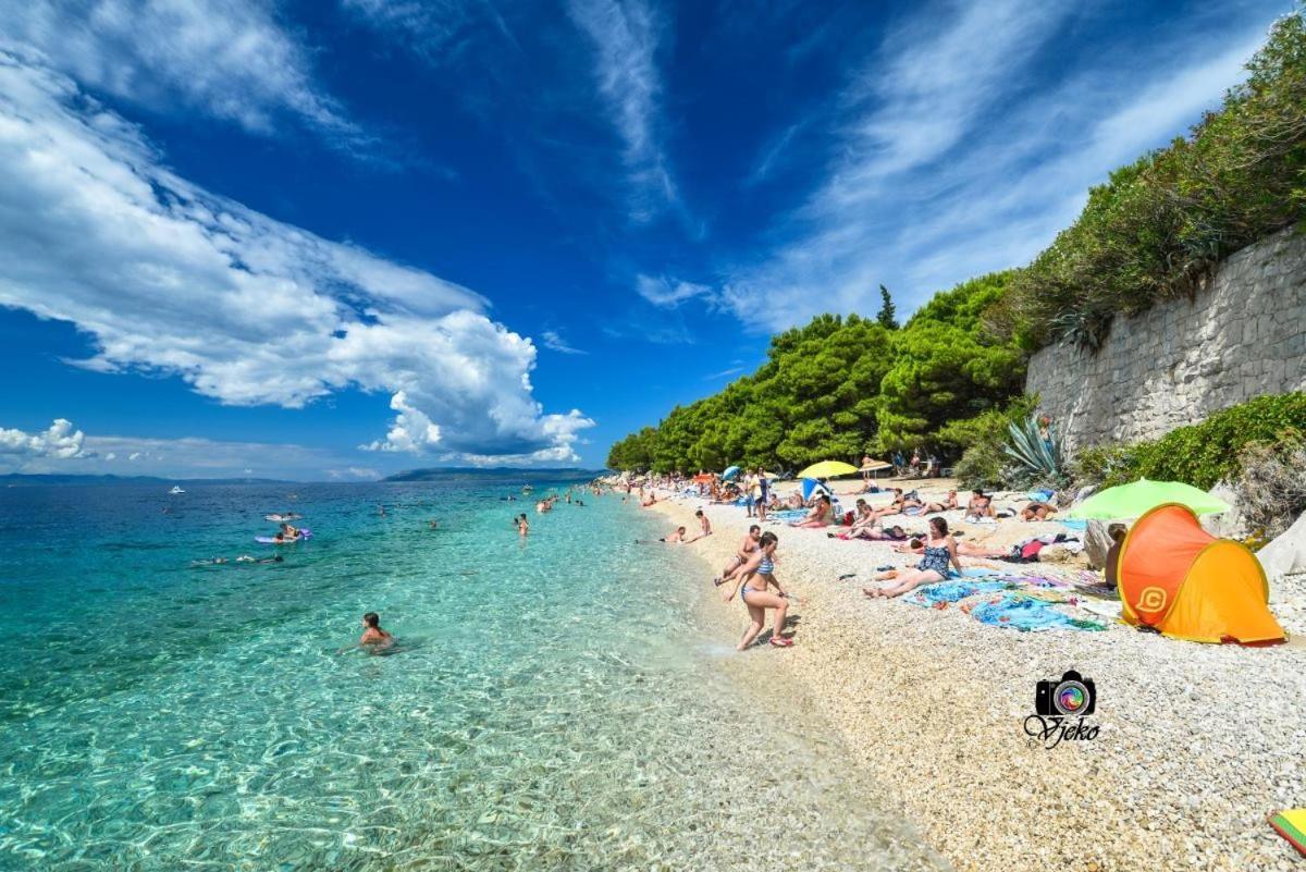 Luxury SeaView Apt Luki - FREE Parking Makarska Bagian luar foto